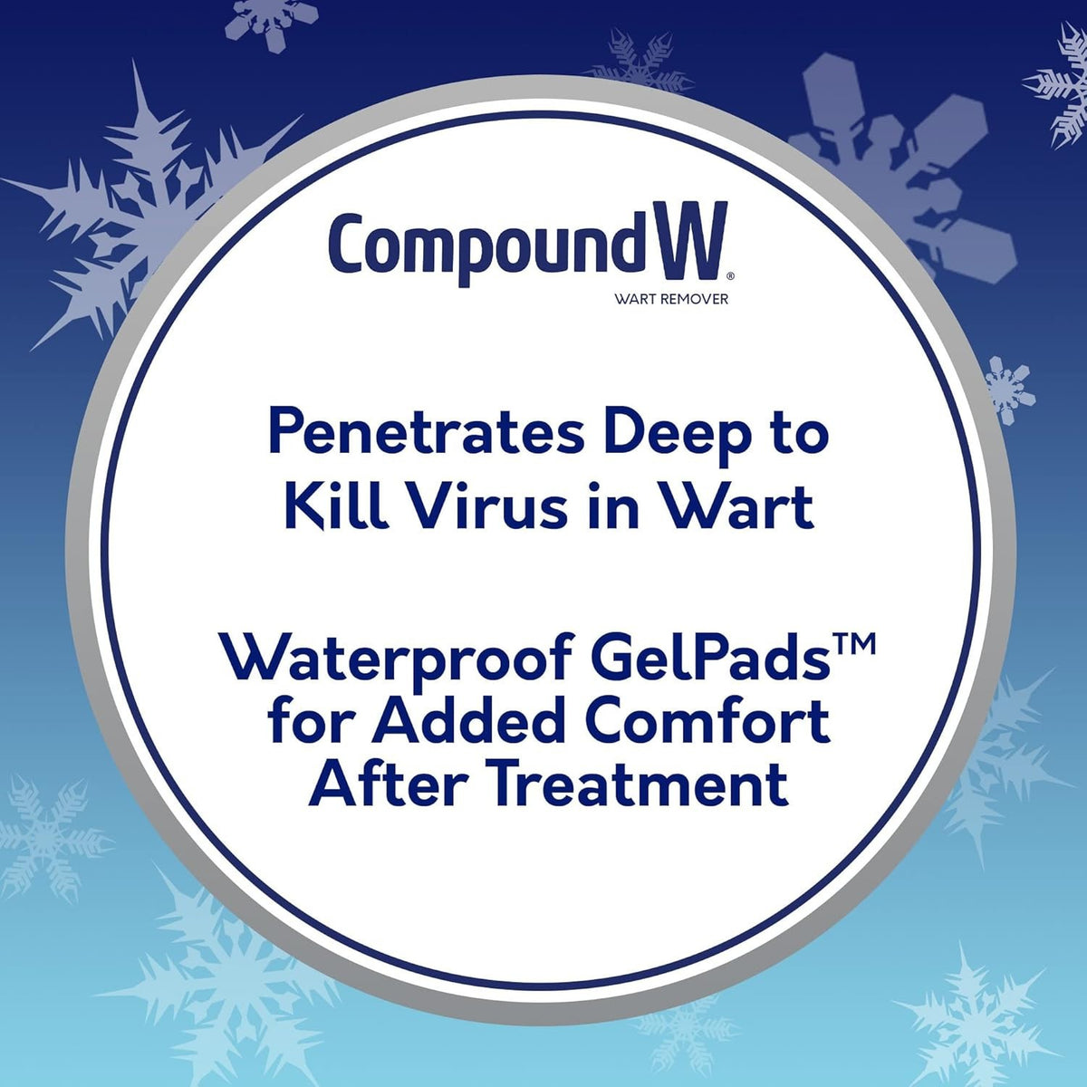 Wart Removal Freeze Treatment with GelPads - Maximum Strength, Waterproof