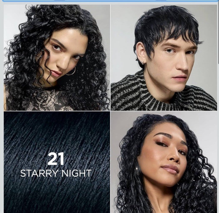 Permanent Hair Color 21 Bright Black