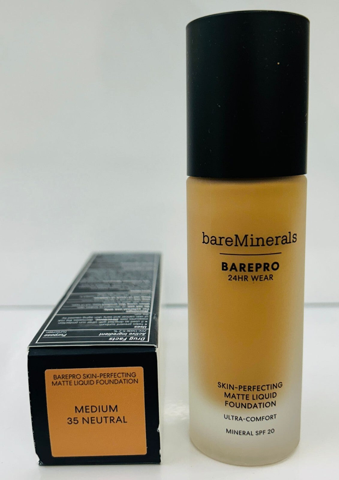 BareMinerals BarePRO 24HR Matte Liquid Foundation - Full Coverage, SPF 20
