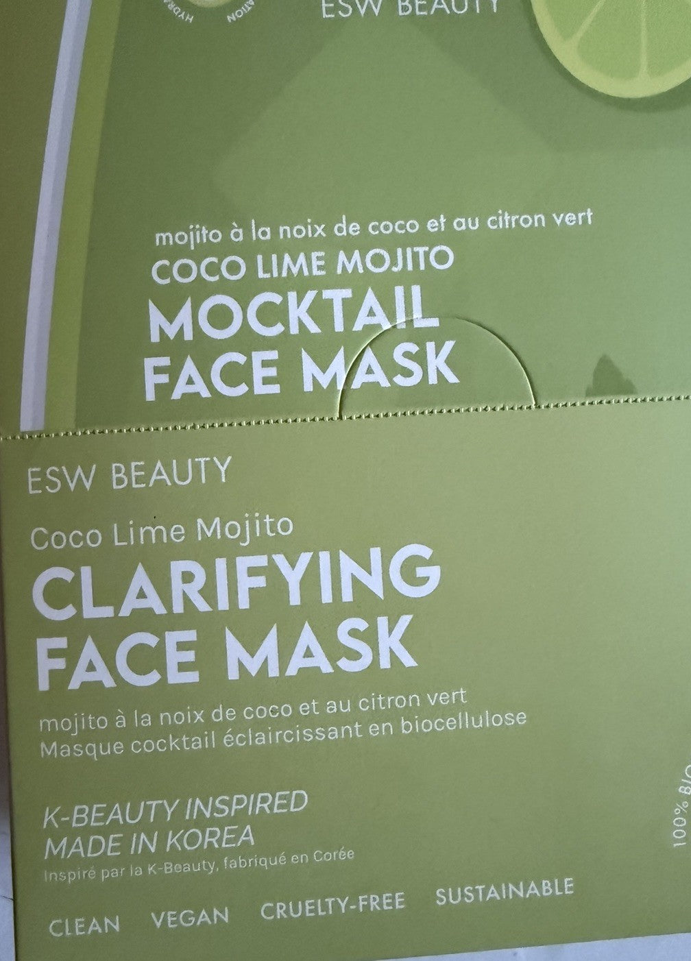 Coco Lime Mojito Facial Mask 1.01 fl oz (Pack of 10)
