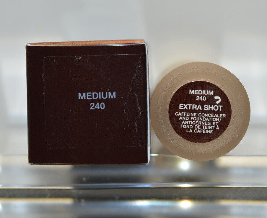 Caffeine-Infused Concealer & Foundation - All Shades, 16ml - Full Coverage
