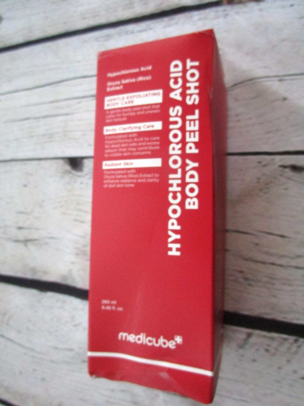 Medicube Hypochlorous Acid Body Peel Shot New 6.7 oz + Box Exp 9/25/27