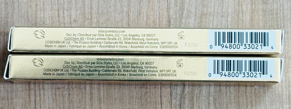 2 Pack Waterproof Liquid Eye Liner - Intense Black, Long-Lasting, Smudge-Proof