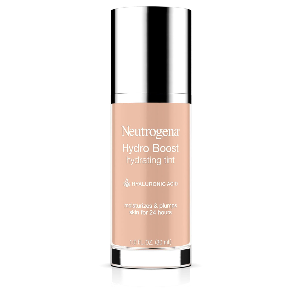 Hydrating Tinted Foundation for Dry Skin - Light Weight, Hyaluronic Acid - 1 Fl Oz