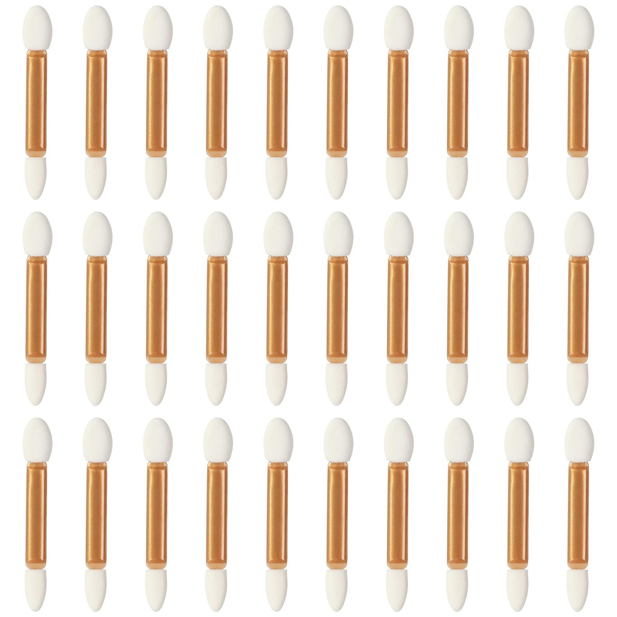 Double Sided Disposable Eyeshadow Applicators, 30pcs Makeup Tools 2.4in