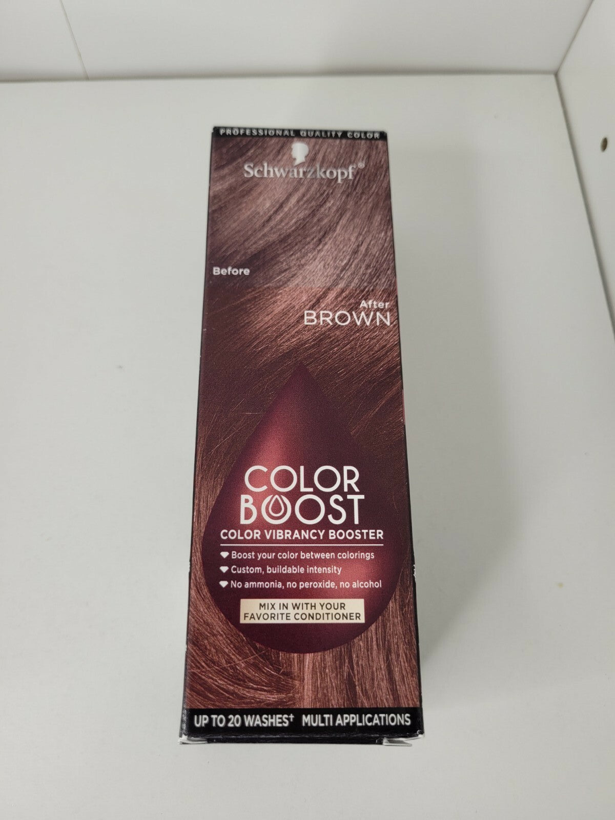 Schwarzkopf Color Boost Brown Hair Color Vibrancy Booster Pack of 3