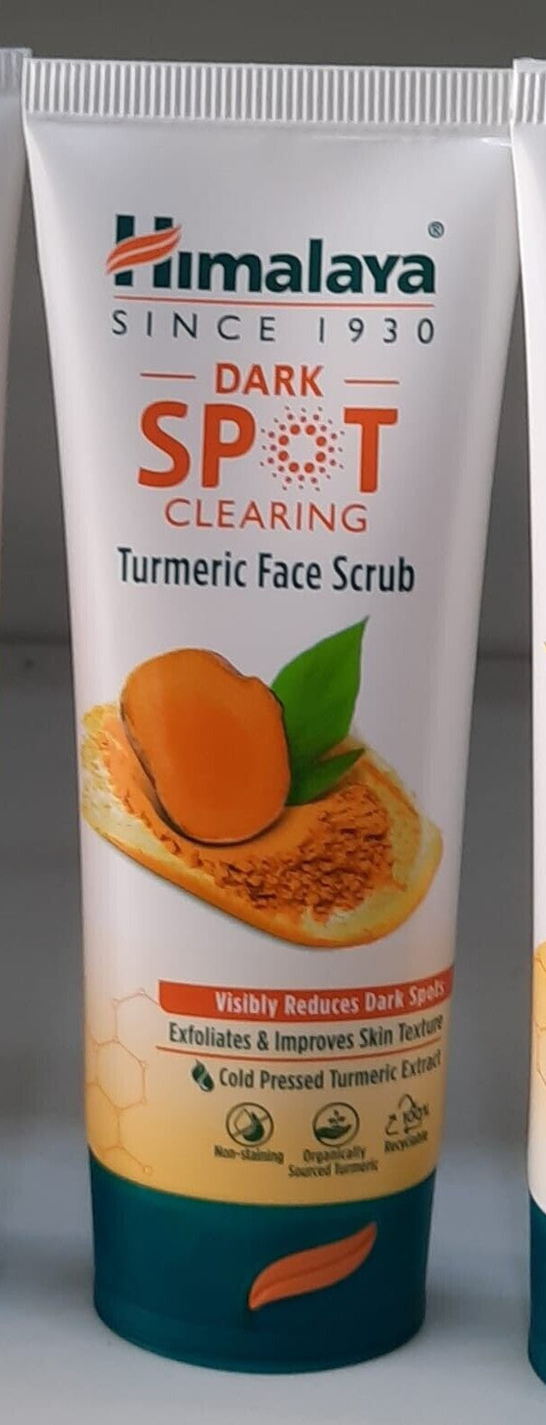 Himalaya Turmeric Face Scrub for Dark Spot Clearing - 100g