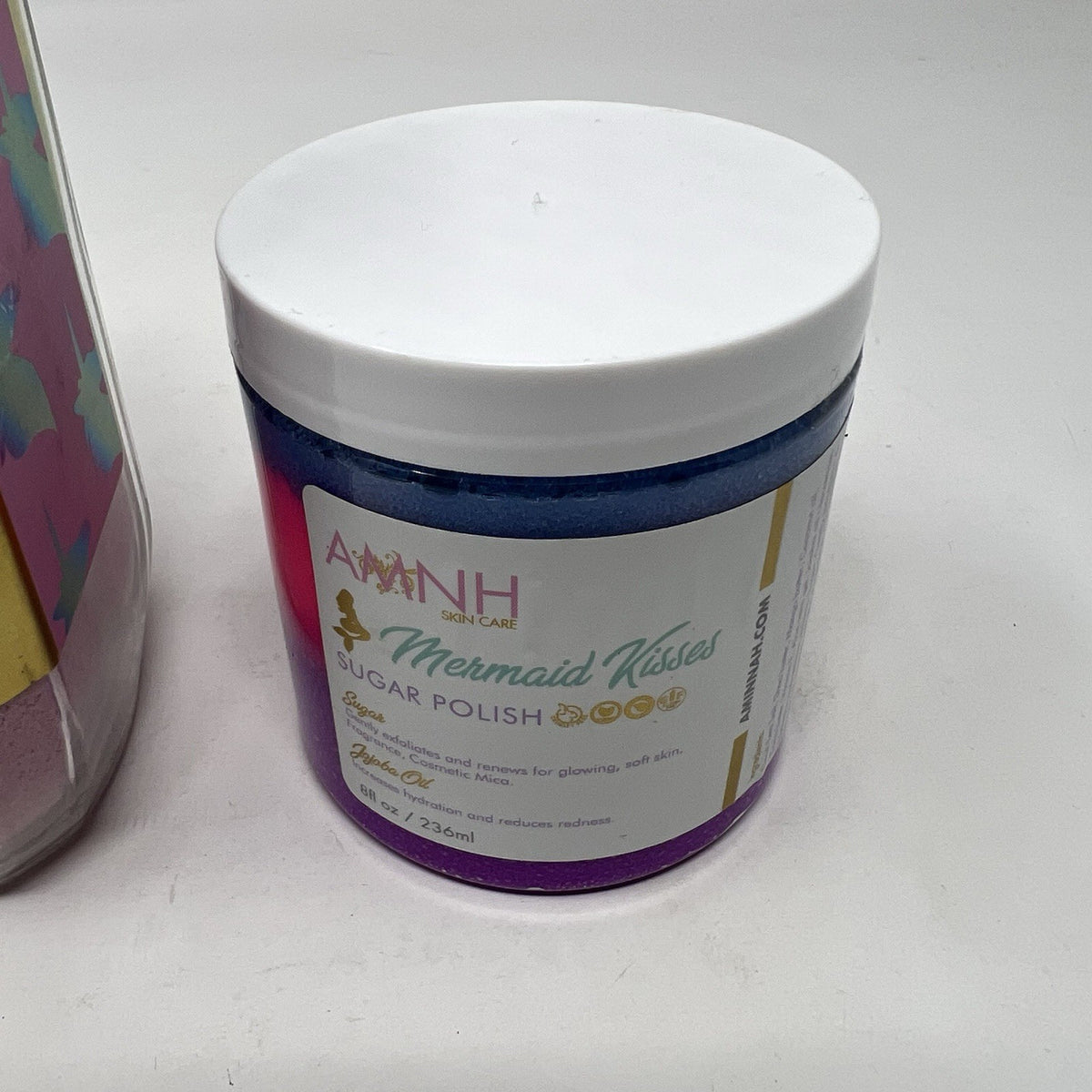 Mermaid Kisses & Unicorn Dreams Bath Gift Set with Sugar Polish & Bath Fizz