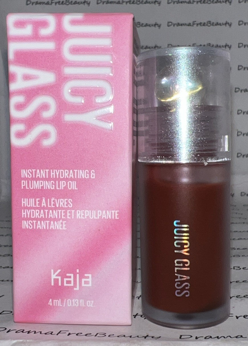 Hydrating Lip Oil with Plumping Shine - Cherry Cola Sheer Lip Gloss