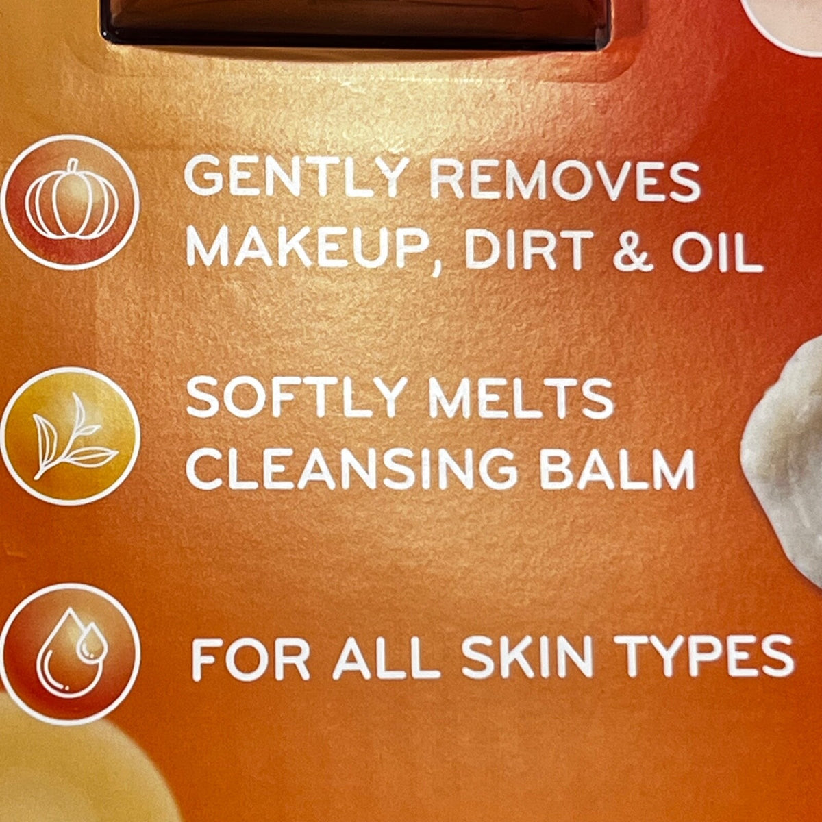 Pumpkin Chai Latte Cleansing Balm Makeup Remover 3.4 oz - Travel Size