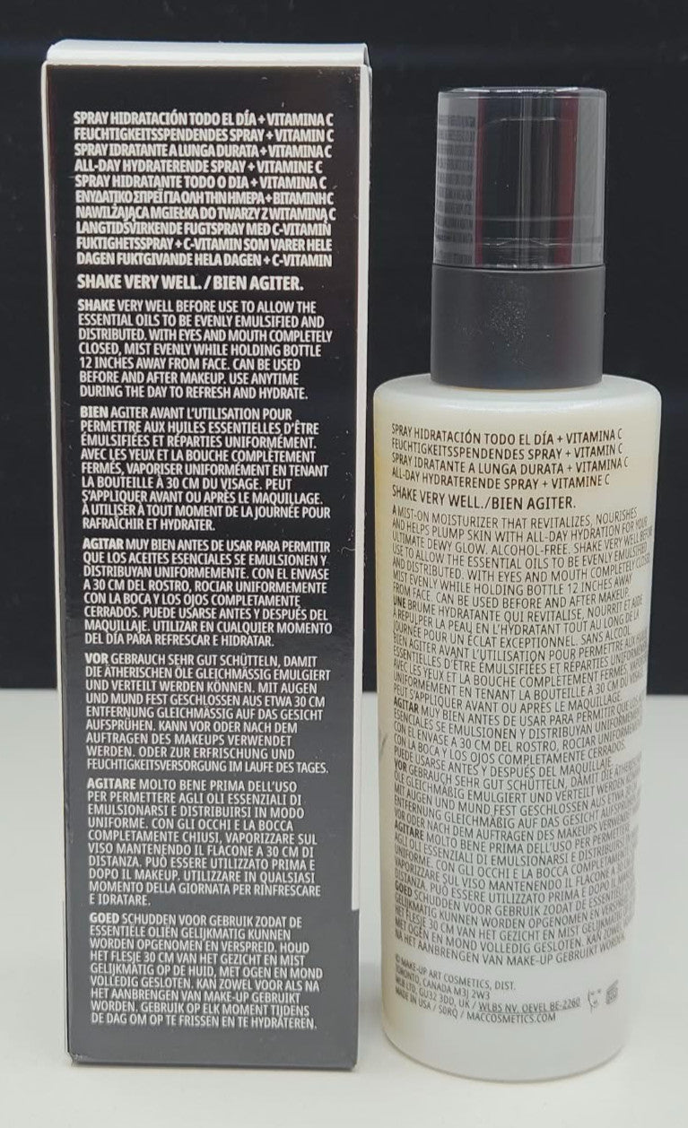 Hydrating Vitamin C Setting Spray for Makeup & Skin Glow 3.4 oz