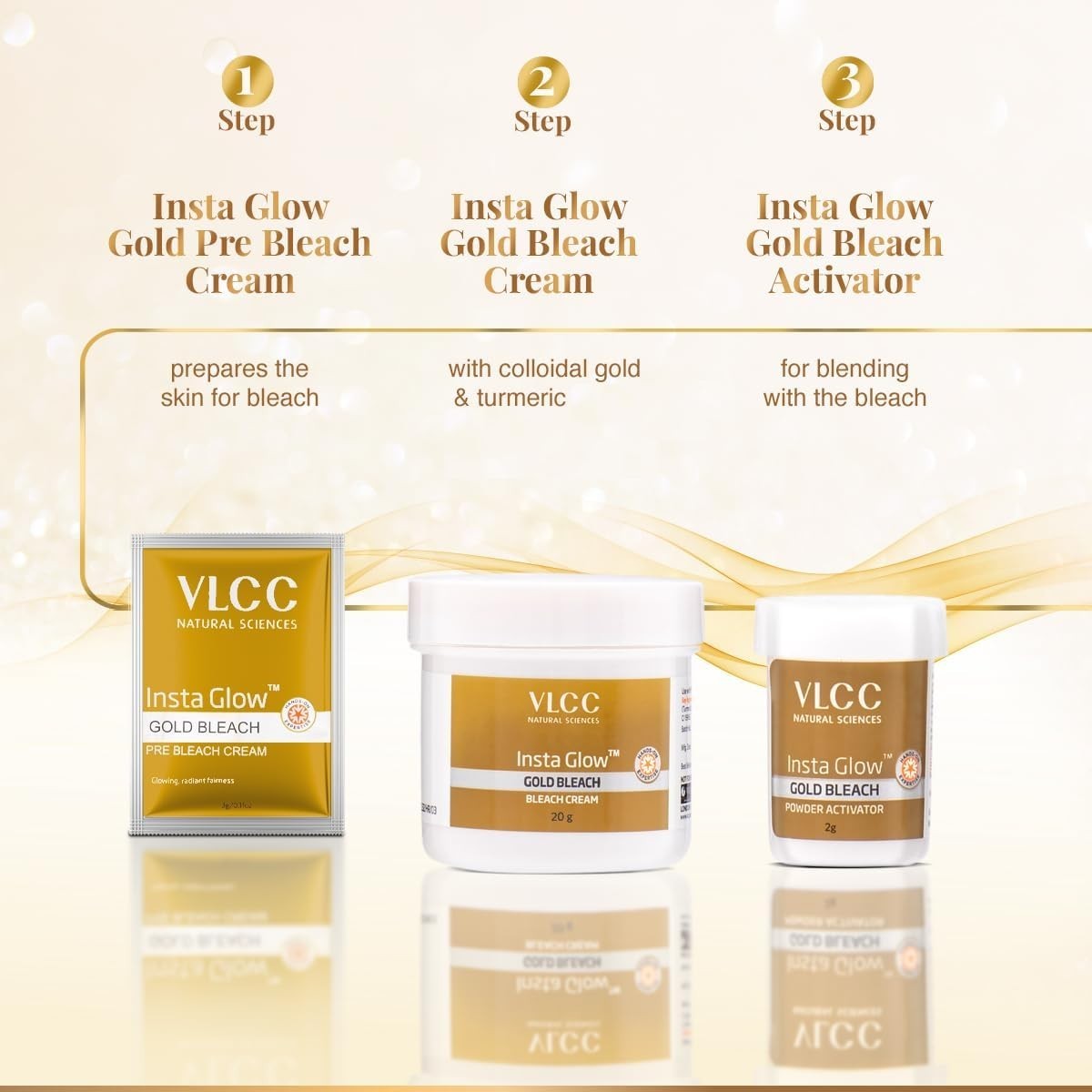 Hydrating Face Mask with Gold for Radiant Skin - 2 Pack, 30g Each