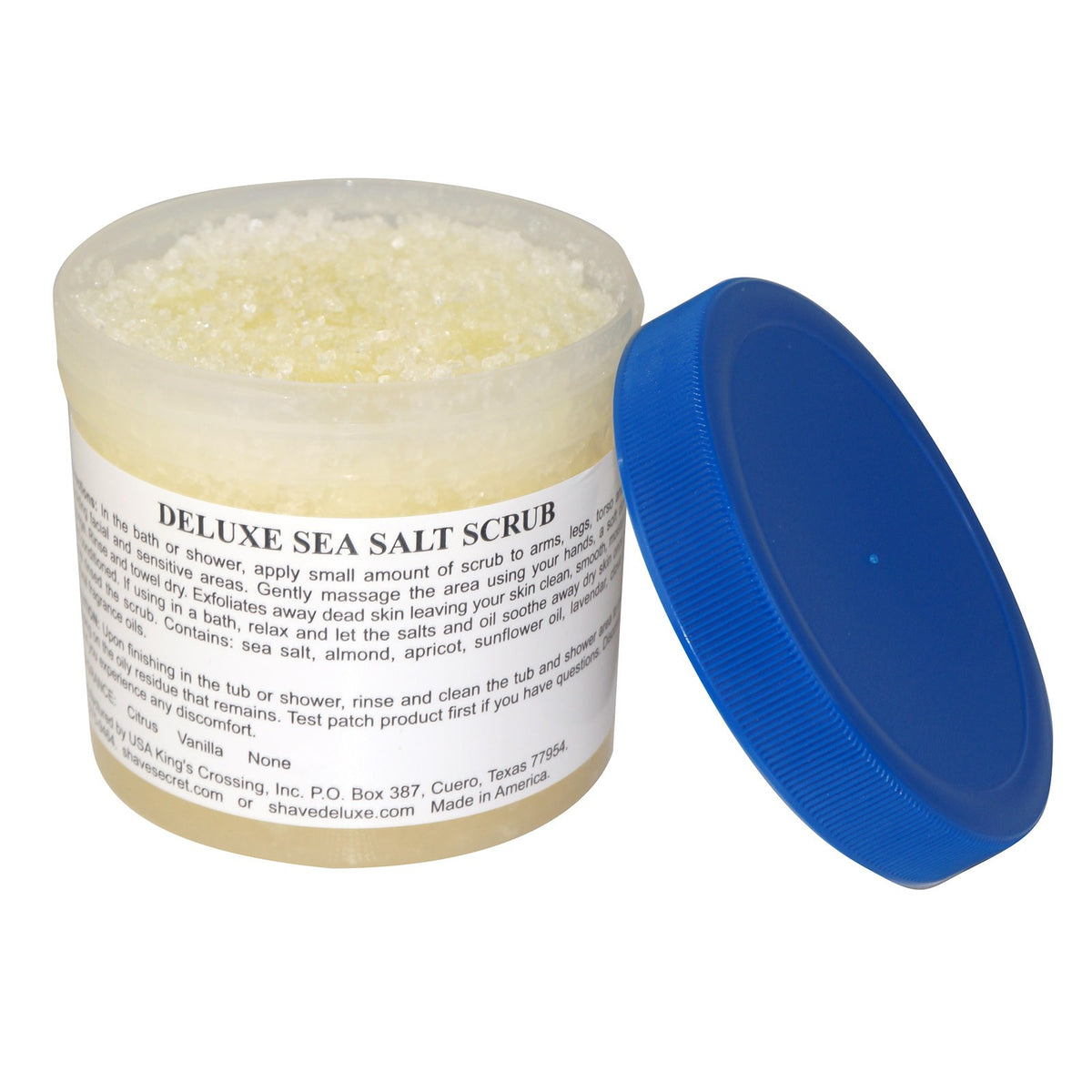 Sea Salt Body Scrub Exfoliant - Moisturizing Body Treatment 1.25 lbs
