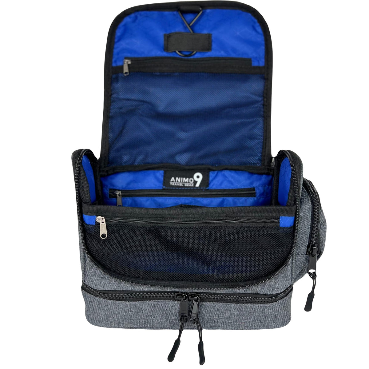 Men's Water-Resistant Hanging Toiletry Bag - Rugged Travel Organizer