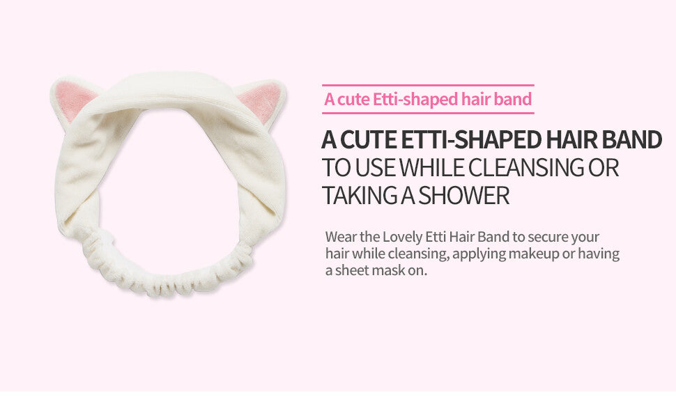 [ ETUDE HOUSE ] My Beauty Tool Lovely Etti Hair Band 1pc