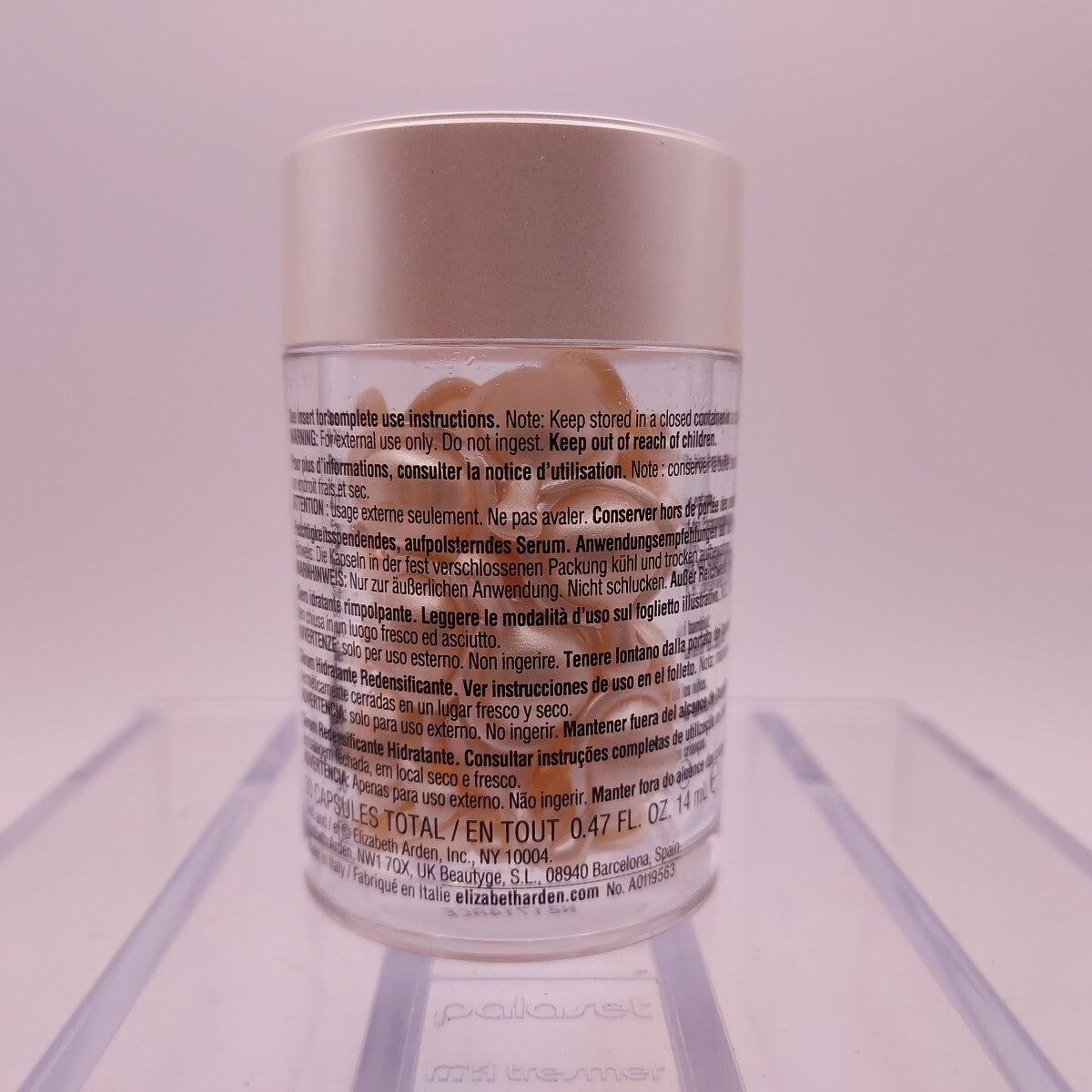 Elizabeth Arden Hyaluronic Acid Ceramide Face Serum Capsules Hydrating 30 Count