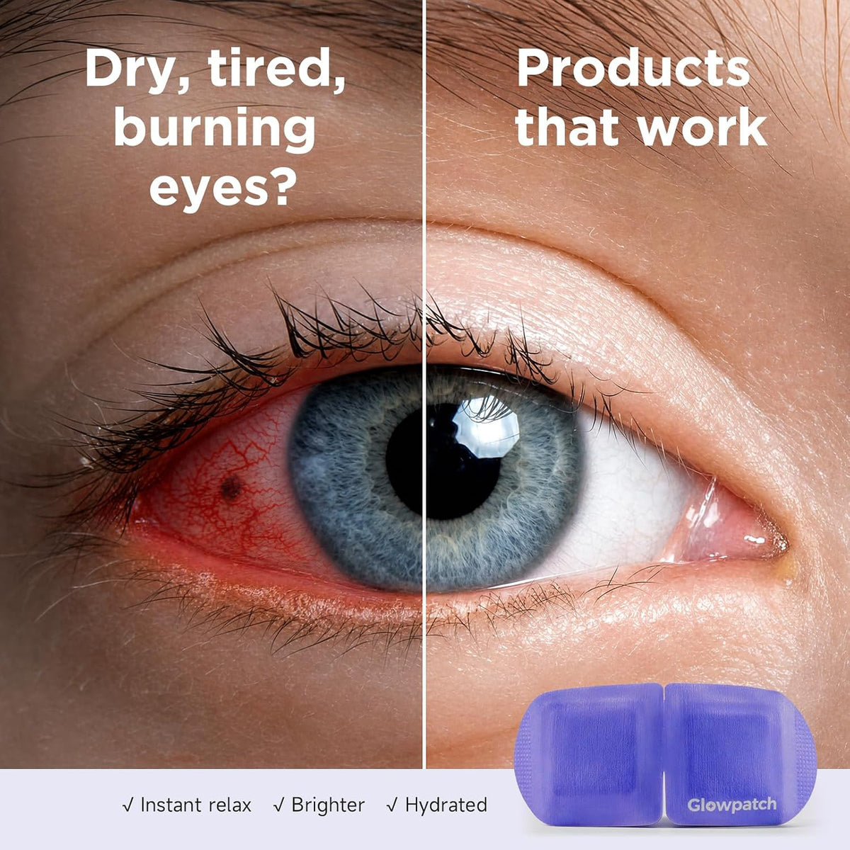 Disposable Steam Eye Masks for Dry Eyes Relaxation 16 Pack