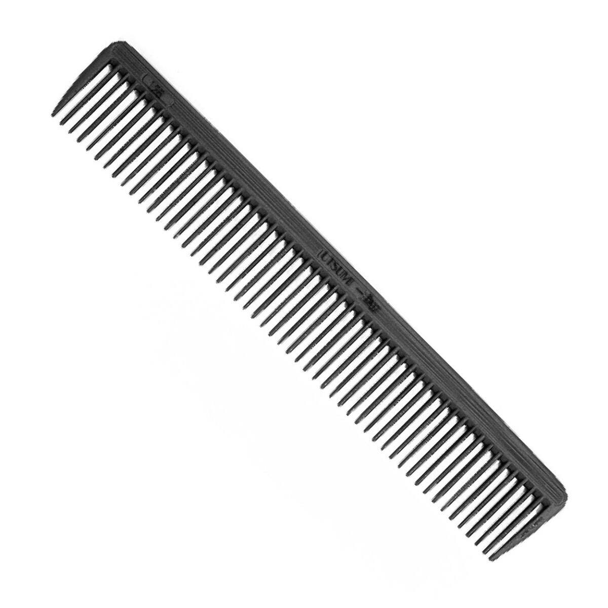 Utsumi 8-Inch Styling Comb Black Made in Japan