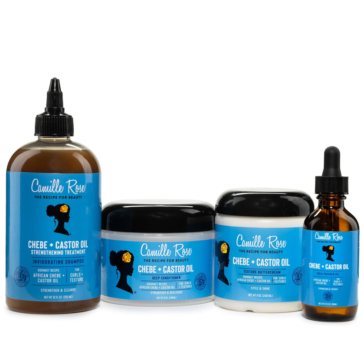 Deep Conditioner for Dry Damaged Hair with Black Castor Oil & Chebe - Nourishing Hair Treatment