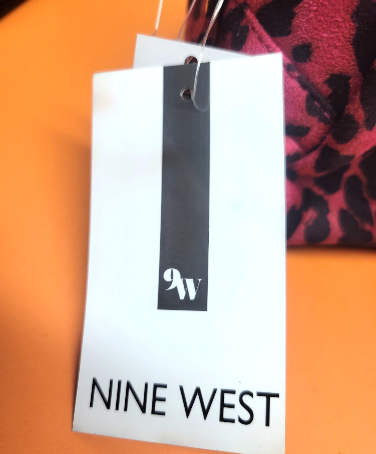 Nine West Travel Cosmetic Bag with Toiletry Bottle - Animal Print