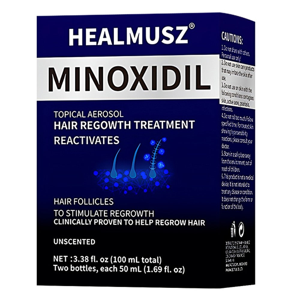 Minoxidil 5% Hair Regrowth Treatment for Men - 2x50ml