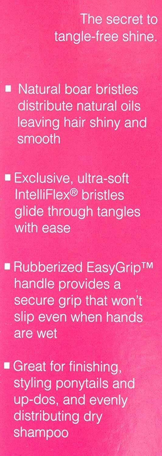 Wet Brush Shine Enhancer Hair Brush with IntelliFlex Bristles & Boar Hair
