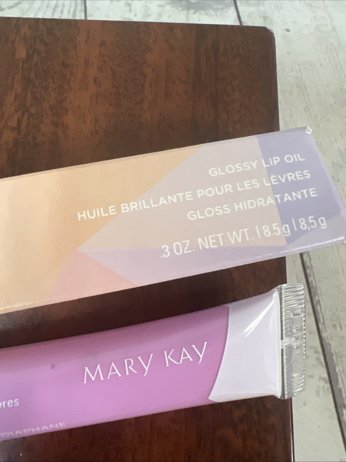 Lip Oil Sheer Pink Glossy Lip Treatment - Hydrating & Nourishing
