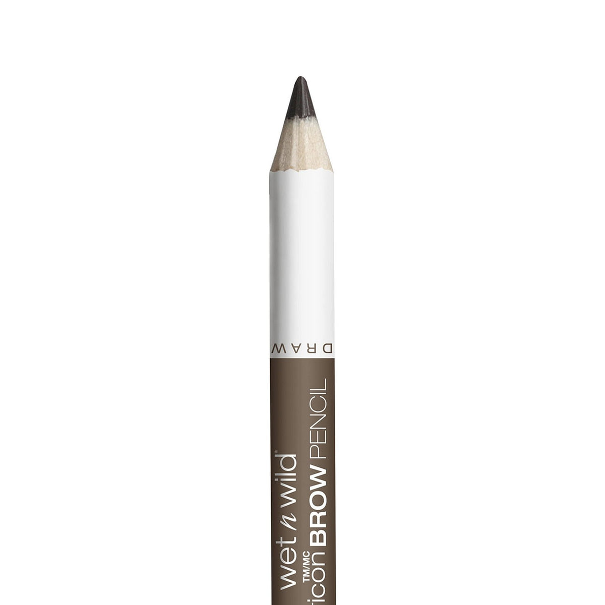 Eyebrow Pencil and Brush Set - Dark Brown, 3 Pack for Groomed Brows