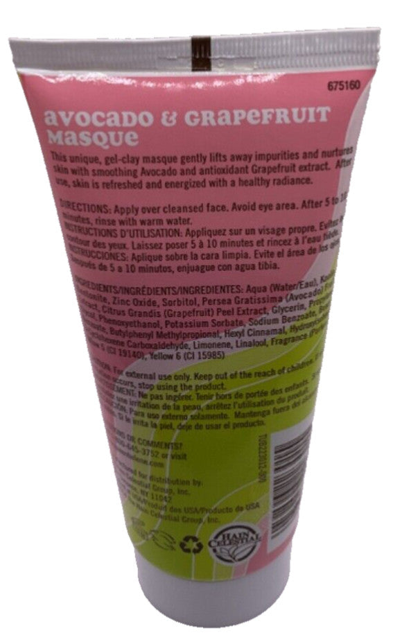 Avocado Grapefruit Facial Masque - 6 oz Cream