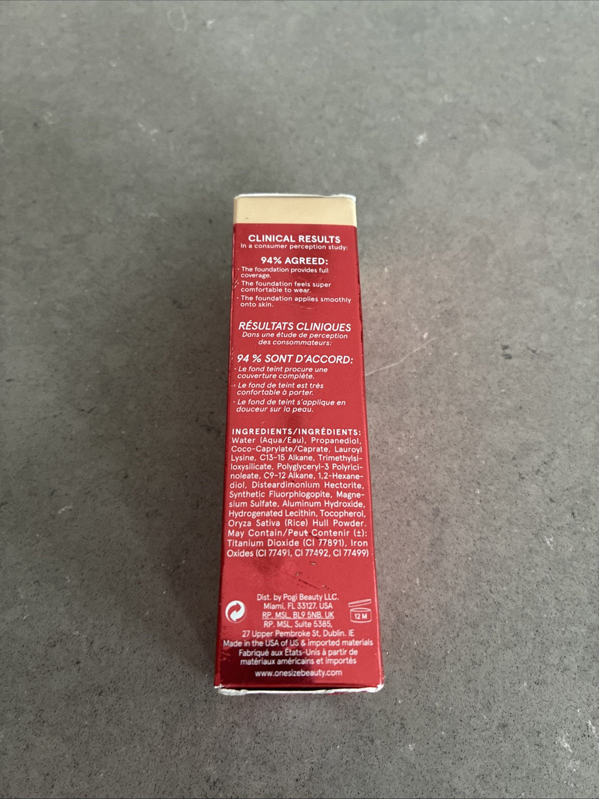 Full Cover Liquid Foundation LIGHT 20 (N) Neutral Undertones - 1oz
