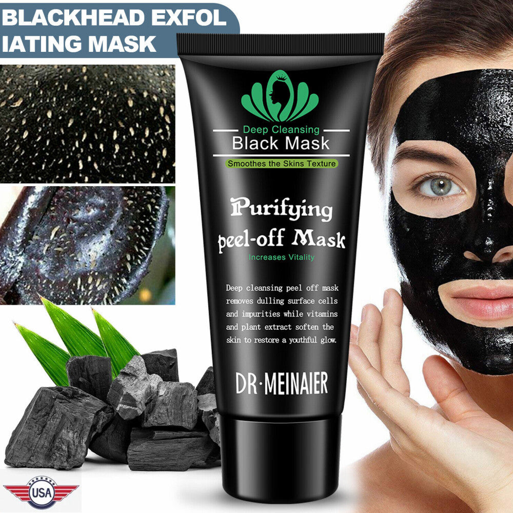Charcoal Peel-Off Mask for Acne & Blackhead Removal