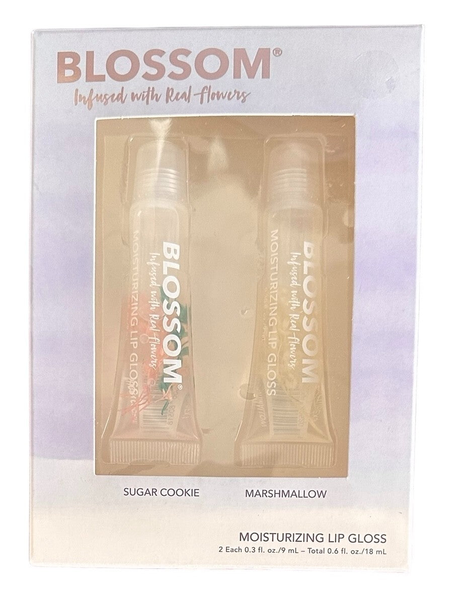Moisturizing Lip Gloss Set - Sugar Cookie & Marshmallow