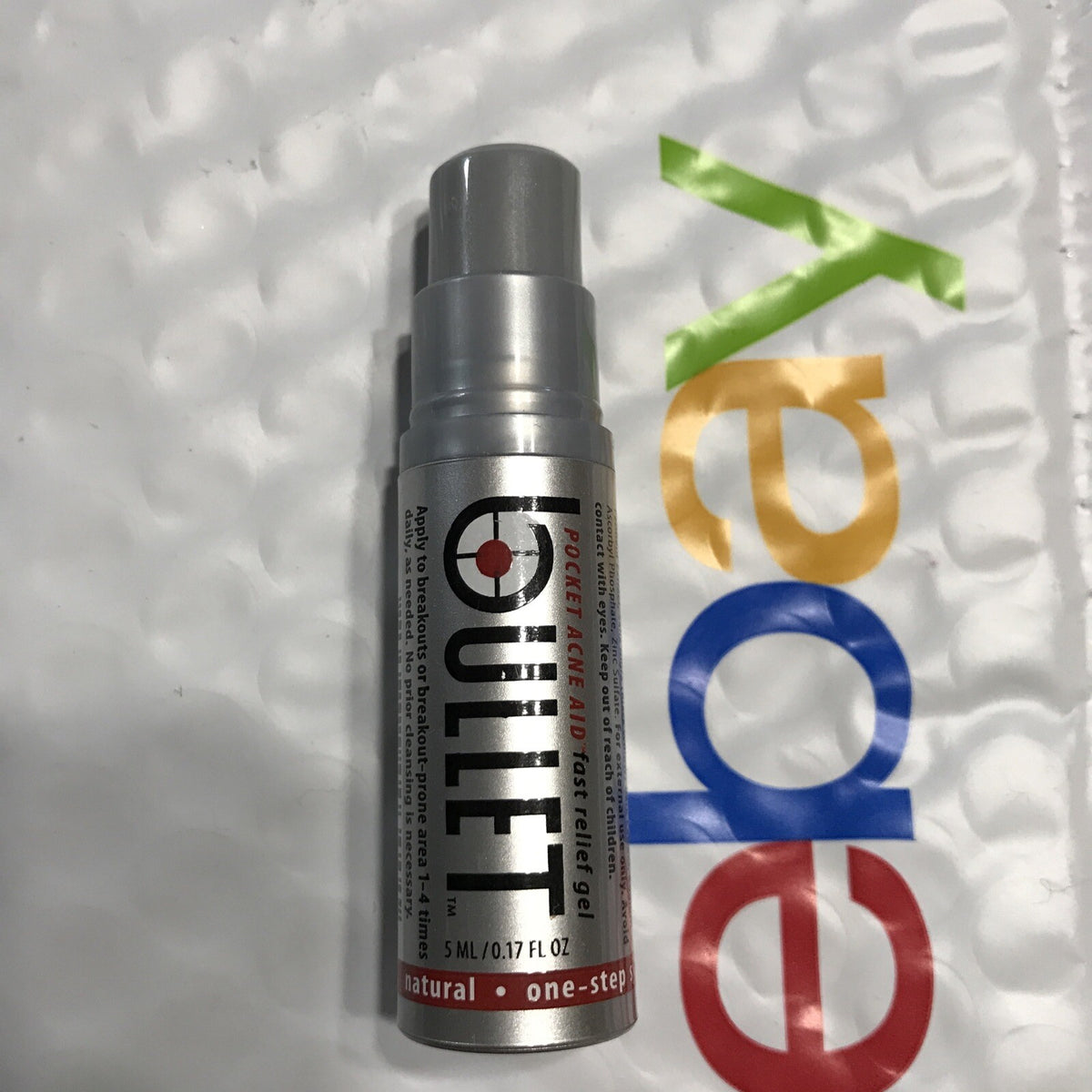 Pocket Acne Treatment System - Natural One Step Acne Aid Unsealed No Lid