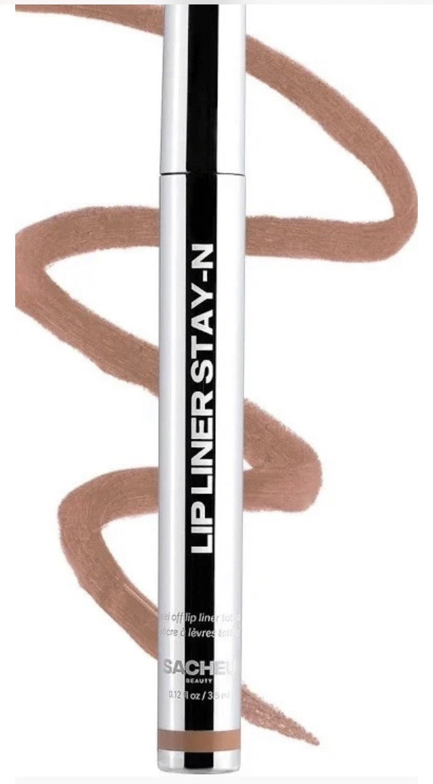 3-Pack Peel Off Lip Liner Long-Lasting True Nude Lip Makeup Set