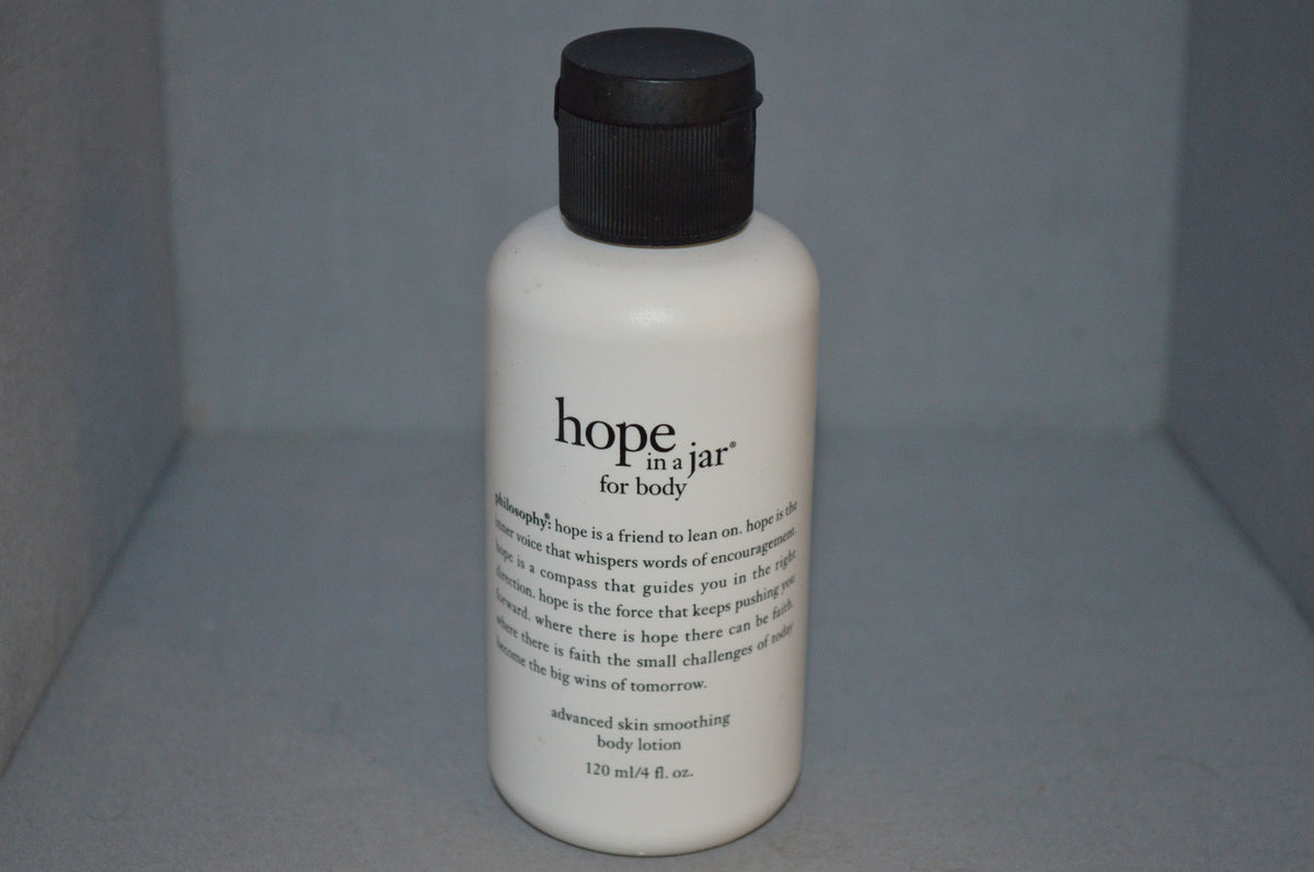 Philosophy Hope In A Jar Advanced Skin Smoothing Body Lotion 4oz New