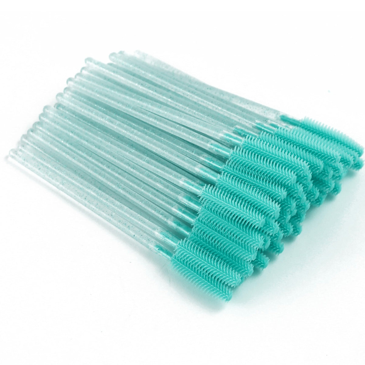 Disposable Silicone Mascara Wands - Hygienic Eyelash & Eyebrow Applicators, 50 or 100 Pieces