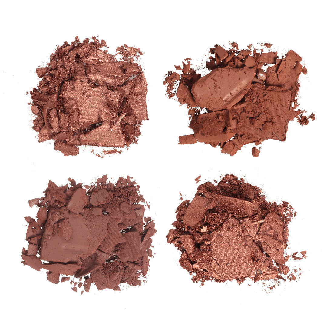 Eyeshadow Quad - 4 Complementary Shades for Day & Night Looks