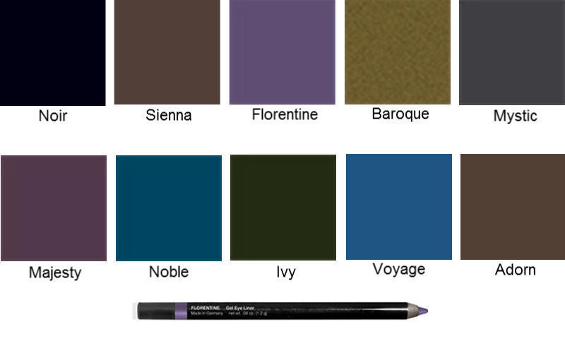 Gel Eyeliner Pencil Sienna Long Wear & Hydrating, Paraben-Free
