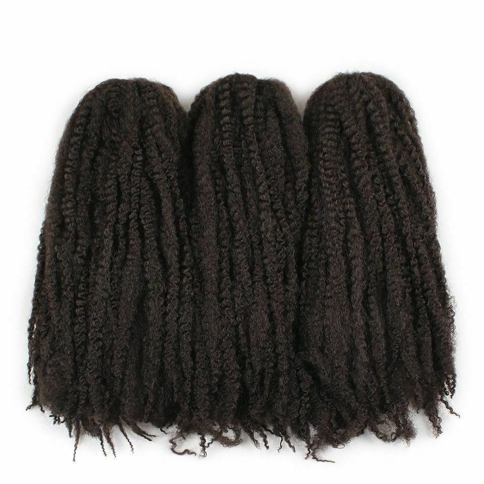 Kinky Twist Crochet Braiding Hair - Long Marley 18 Inch for Braids or Locs
