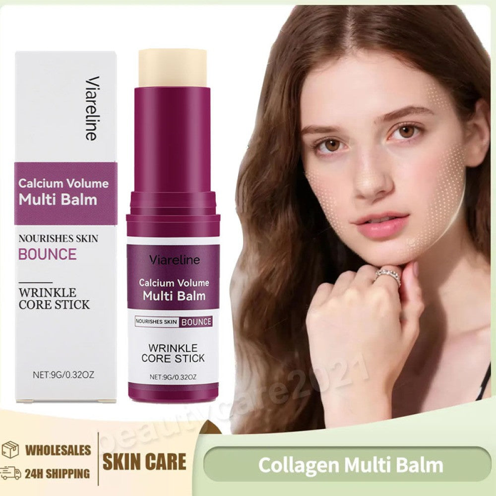Hydrating & Firming Anti-Aging Skin Balm Stick for Face & Neck - 9g