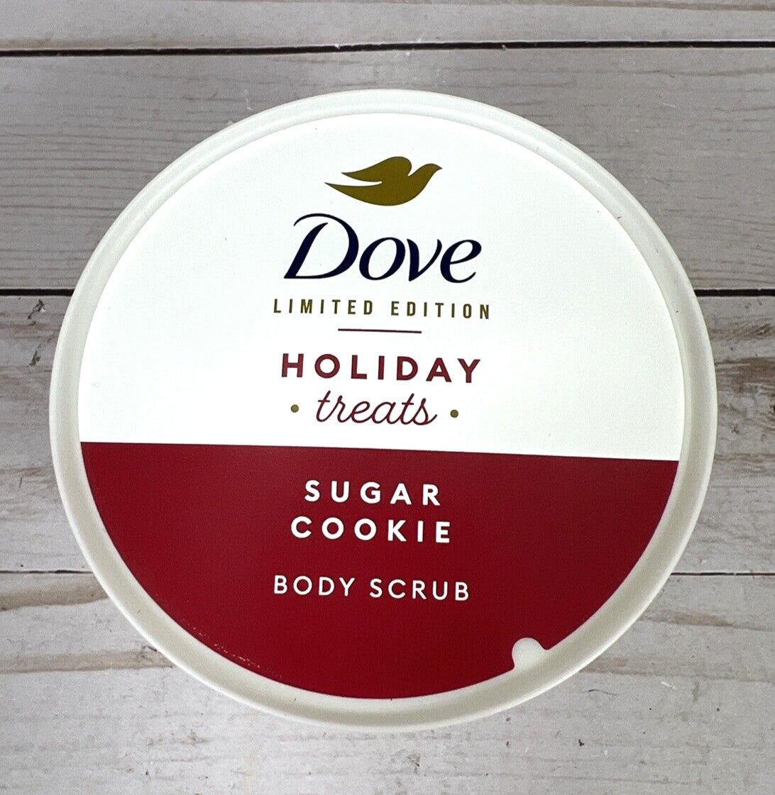 Dove Limited Edition Holiday Treats SUGAR COOKIE Body Scrub 10.5oz (2