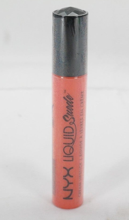 NYX Liquid Suede Cream Lipstick Orange County 0.13 fl oz - Long-lasting Lip Color