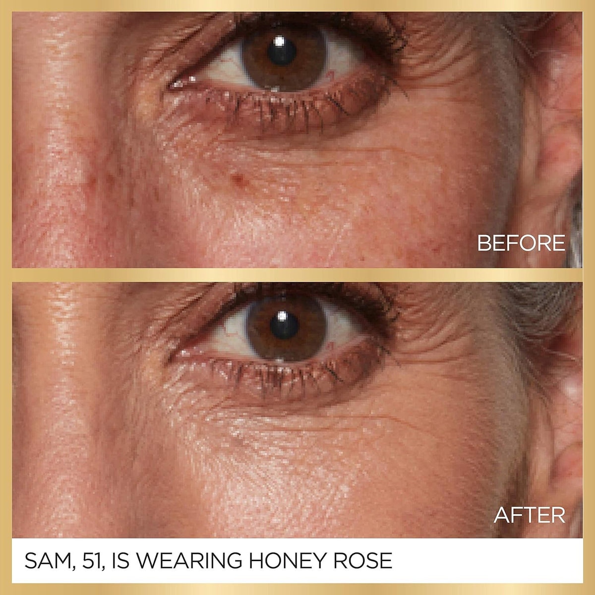 Radiant Serum Foundation with SPF 50 - Rose Ivory, Lightweight Cover for Mature Skin