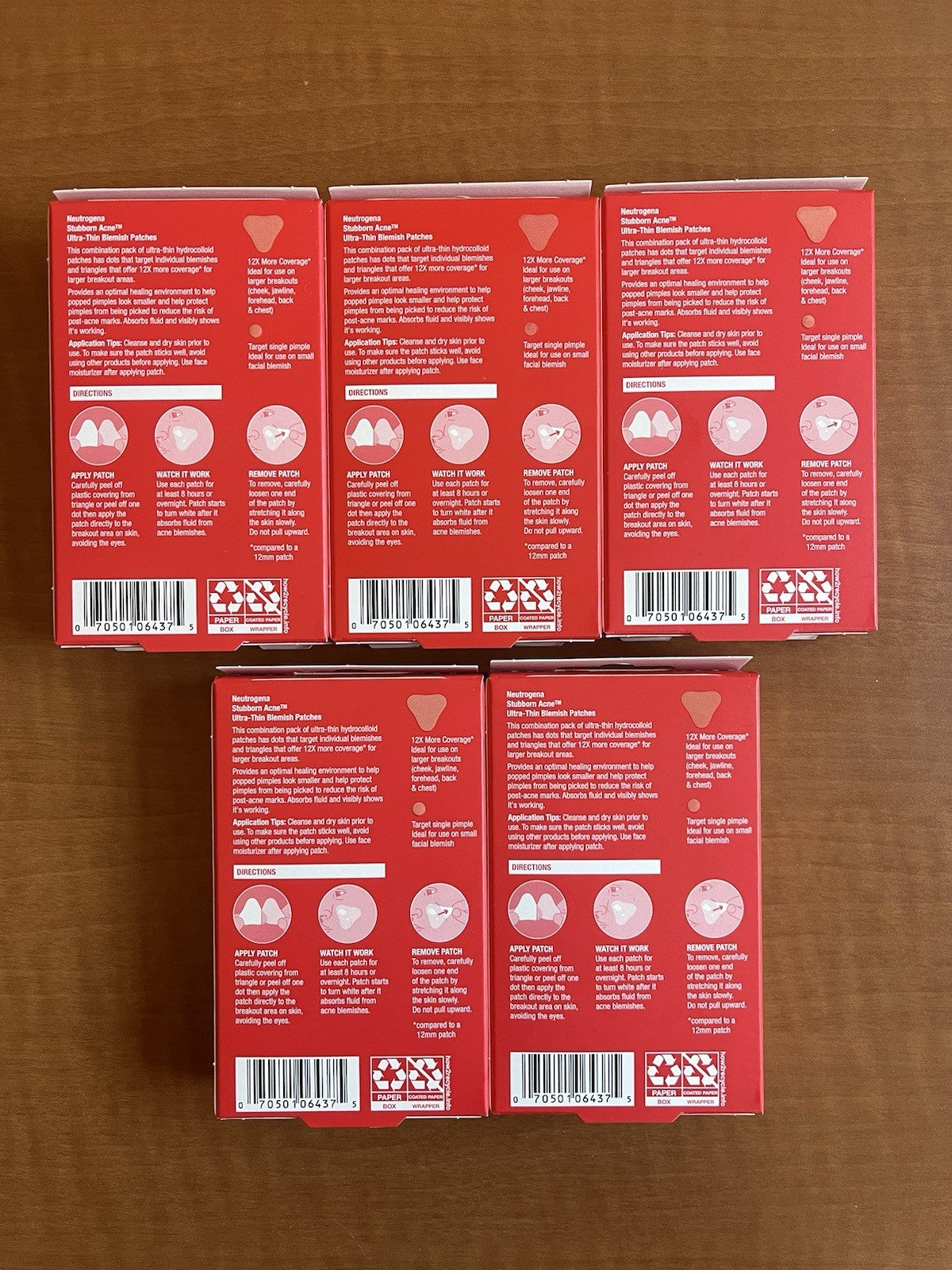 Neutrogena Acne Patches Combo Pack - Ultra-Thin Hydrocolloid Blemish Spot Treatments