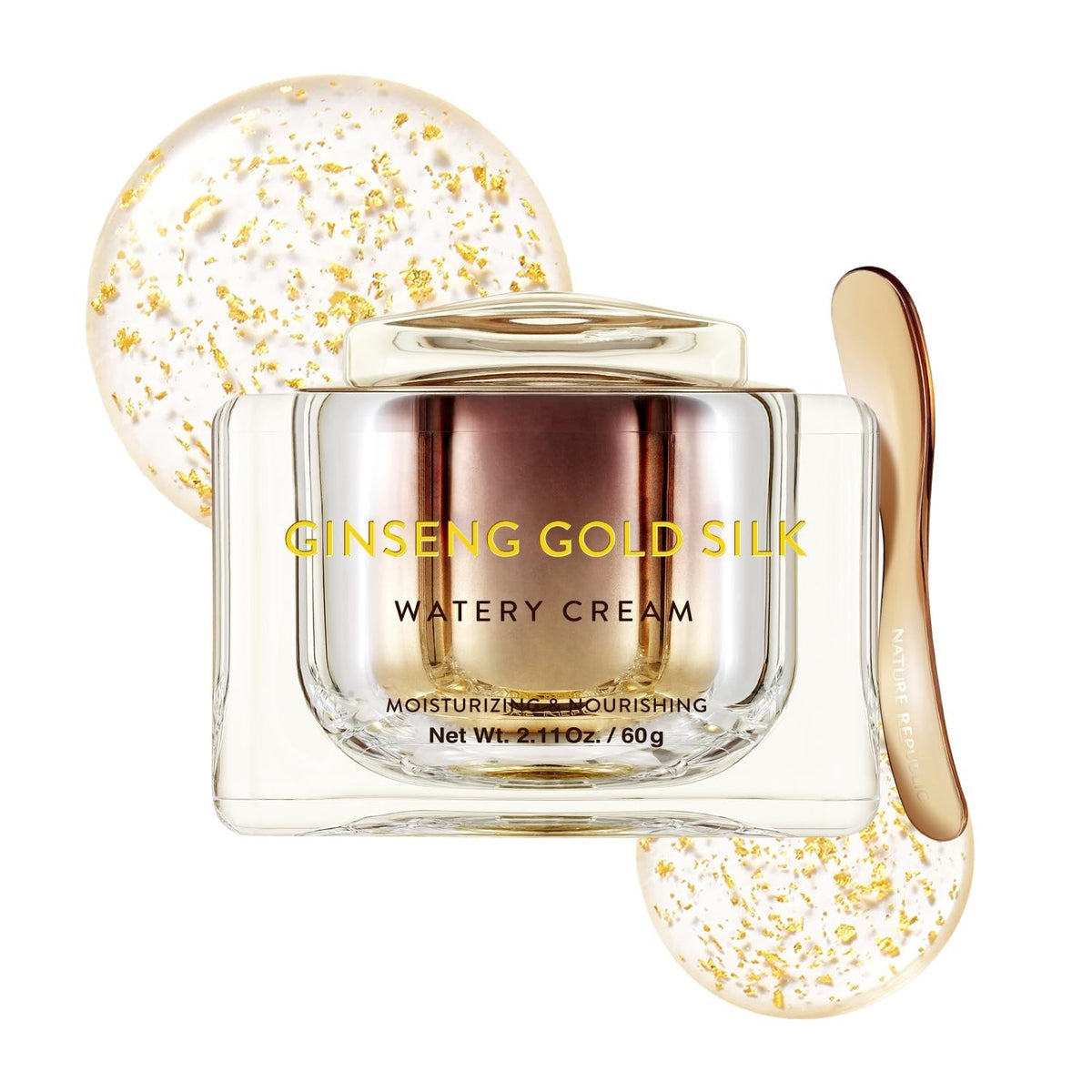 Ginseng Gold Silk Moisturizing Cream - Anti-Aging & Hydrating 71g