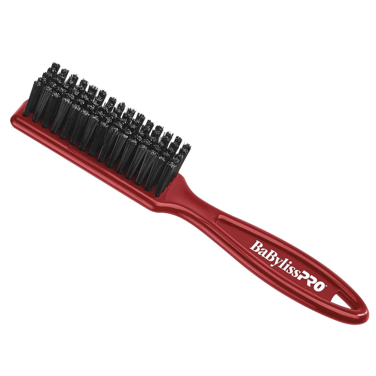 BaByliss Pro Fade Brush - Red Hair Cutting Tool for Barbers & Stylists