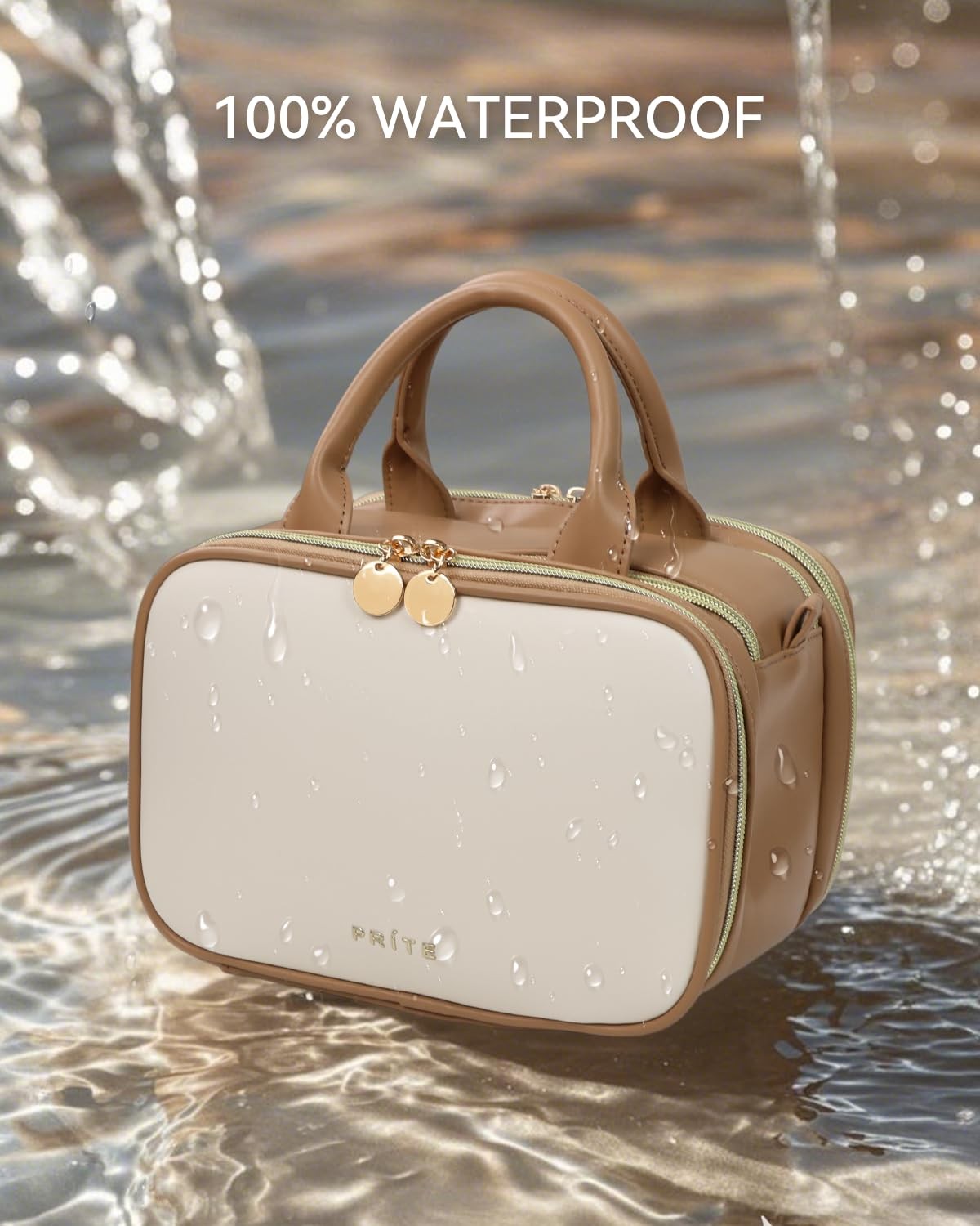 Large Capacity Waterproof Travel Makeup Bag - Organizer & Gift