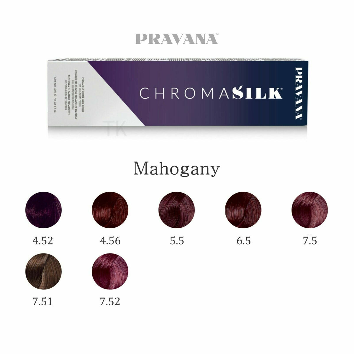 PRAVANA CHROMASILK Permanent Creme Hair Color 3oz