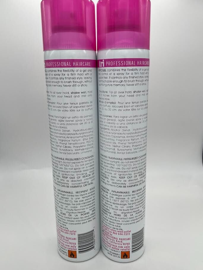 Tri Hair Spray 10.5 oz - Fast Shipping, 2 Pack, Professional Hair Styling