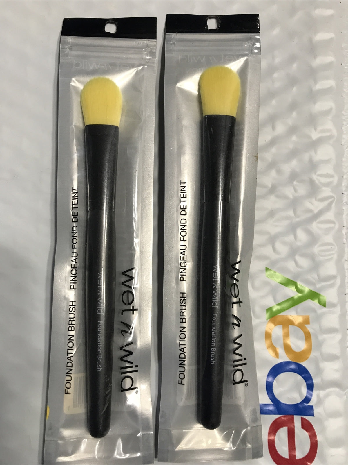 2 Wet n Wild Foundation Brushes - Makeup & Face Brush Set, Sealed